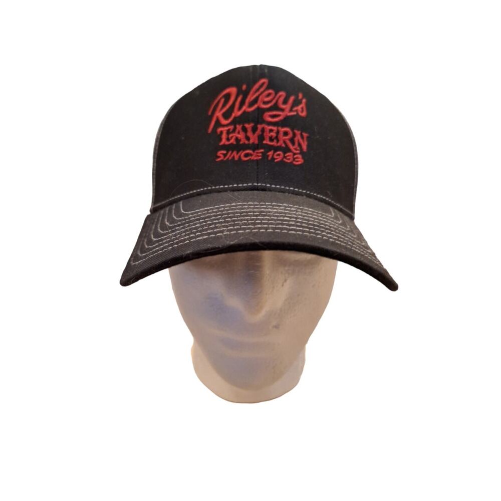 MENS BASEBALL HAT BREWERIANA TEXAS RILEY'S TAVERN EST 1933 - Picture 1 of 5